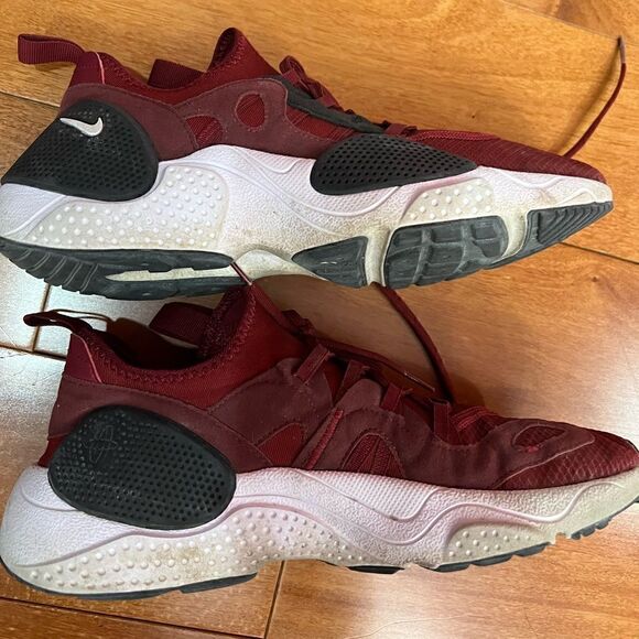 Nike Huarache E.D.G.E.  Burgundy White Black Mens‎ Running Sneakers Size 8.5 main image 5